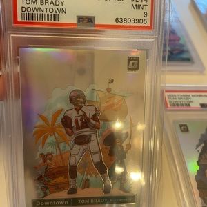 Tom Brady Downtown PSA 9